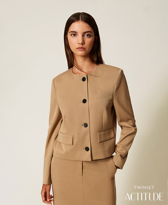 Casaco curto TWINSET ACTITUDE
