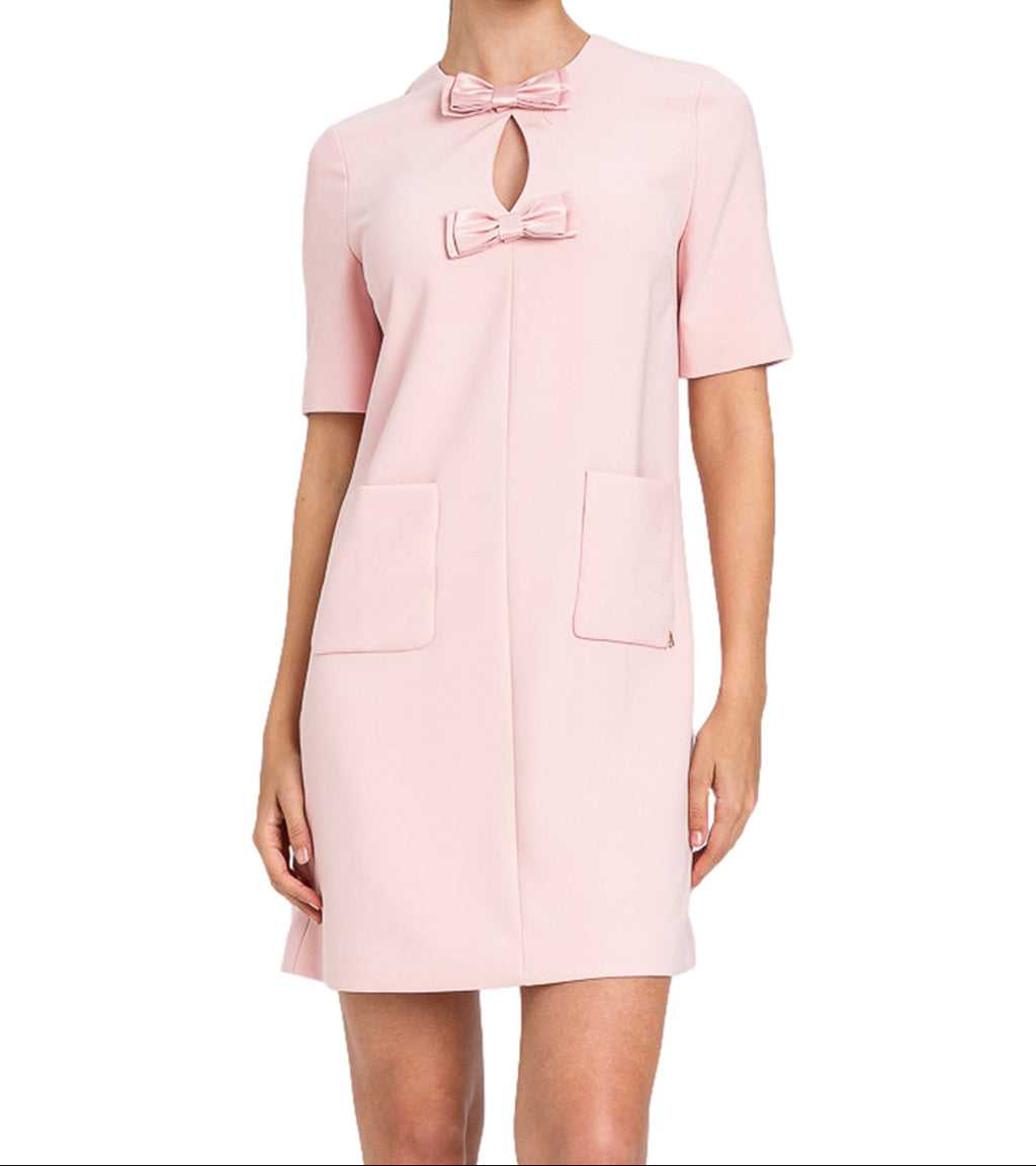 Vestido curto com laços TWINSET