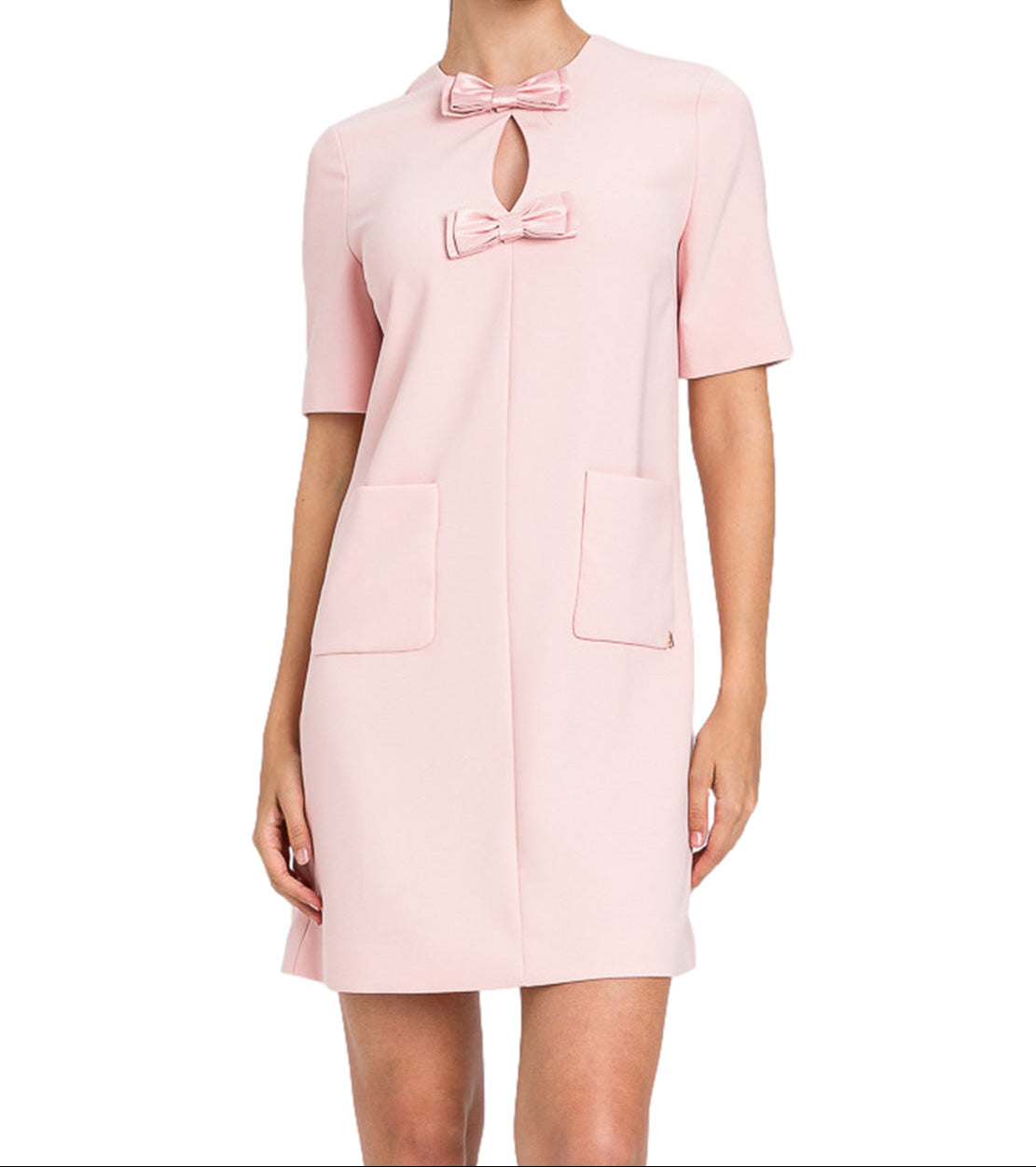 Vestido curto com laços TWINSET