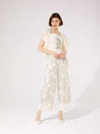 Calça com renda GOA GOA