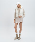 Colete acolchoado com padrão de trançado TWINSET ACTITUDE