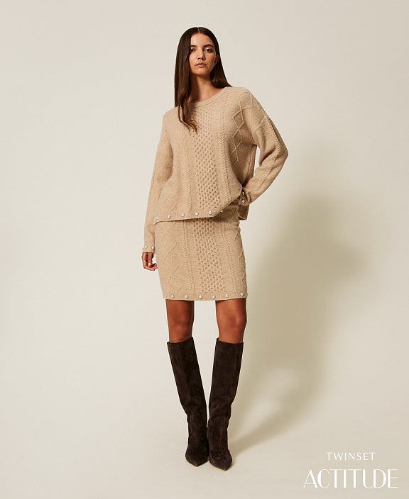 Camisola malha TWINSET ACTITUDE