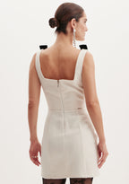 Vestido curto com laços LANÇA PERFUME