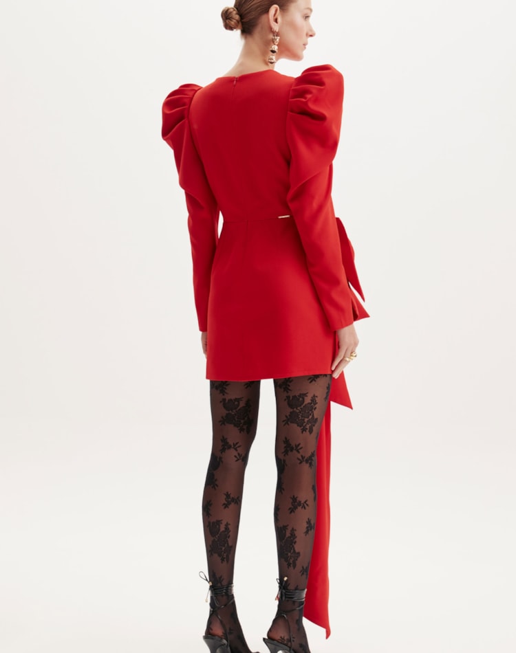 Vestido com decote formato de coração LANÇA PERFUME