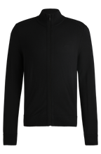 Cardigan lã Logo BOSS bordado