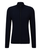 Cardigan lã Logo BOSS bordado