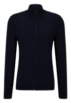 Cardigan lã Logo BOSS bordado