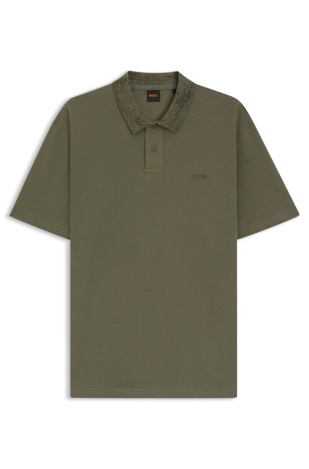 Polo Boss pormenor gola