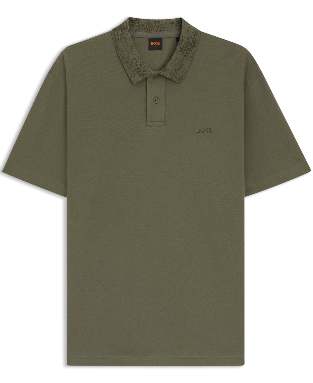 Polo Boss pormenor gola