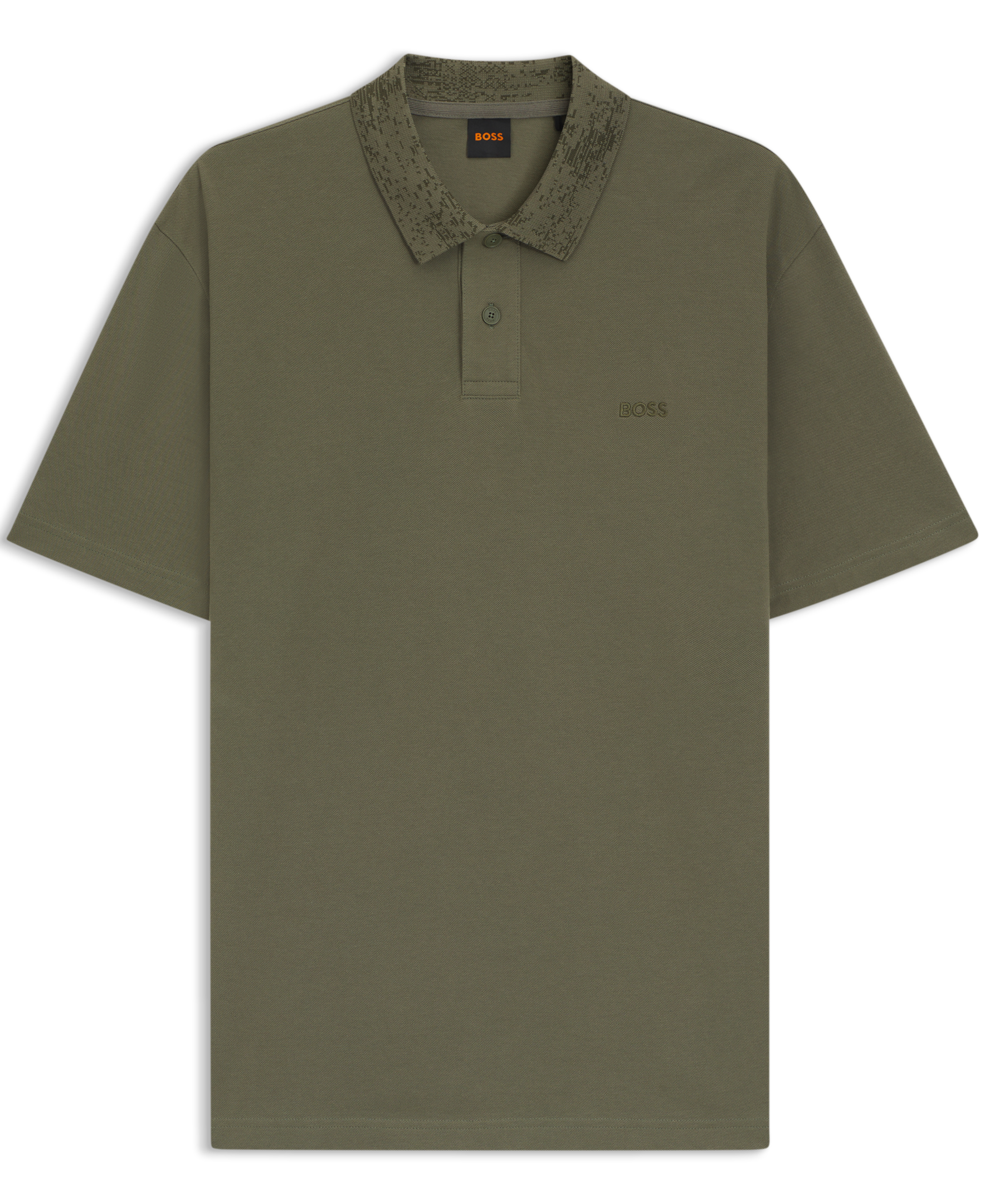 Polo Boss pormenor gola