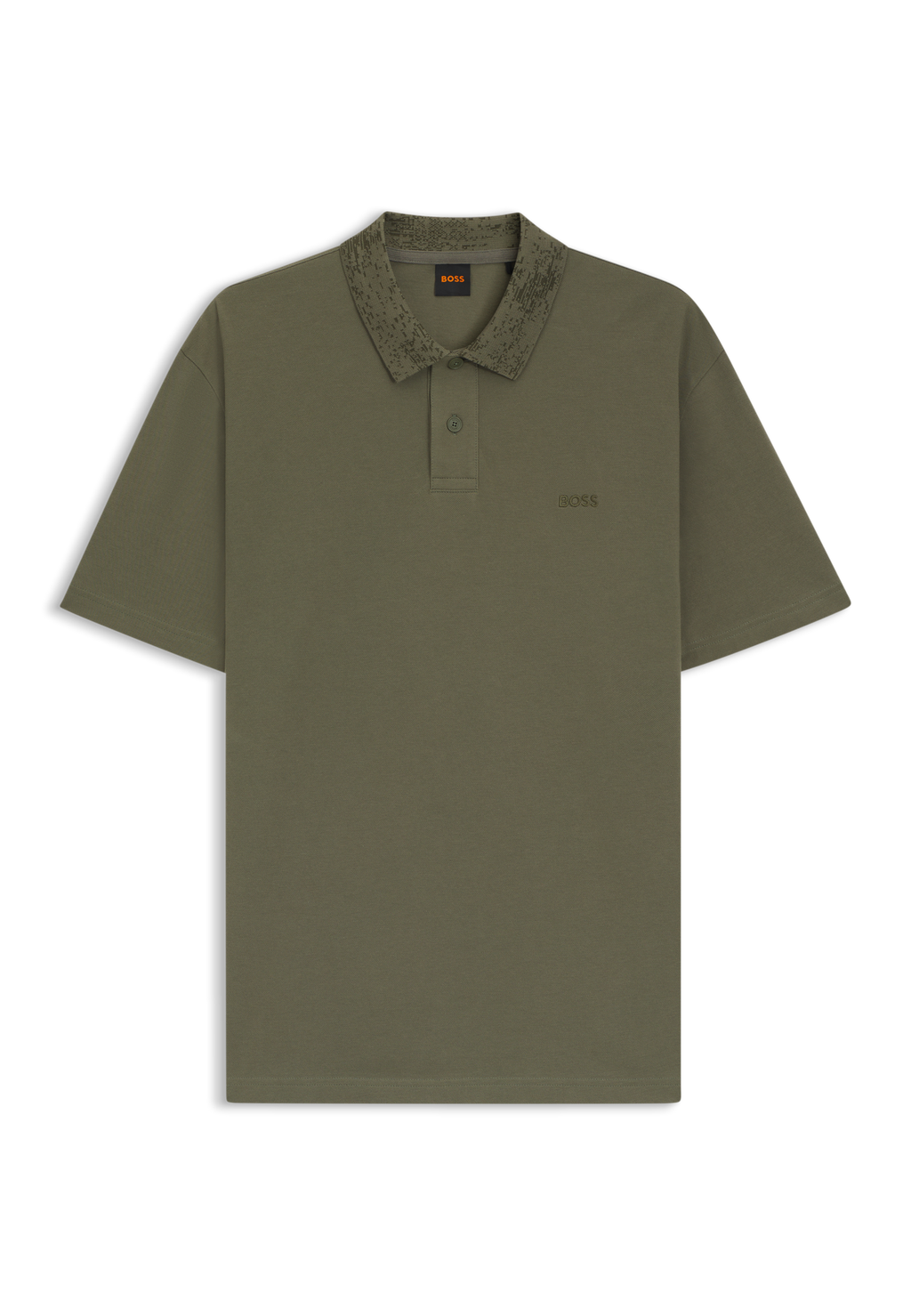 Polo Boss pormenor gola