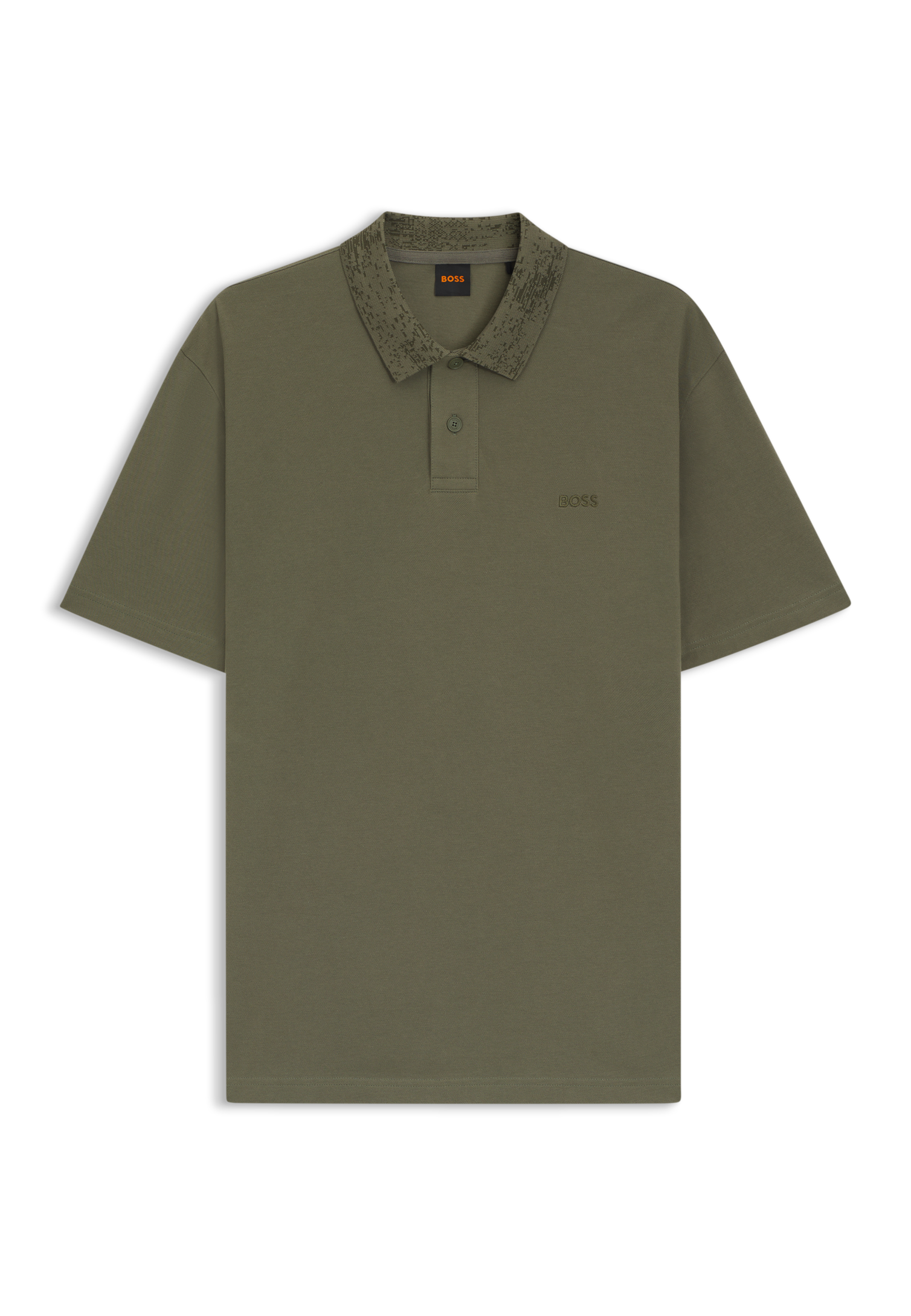 Polo Boss pormenor gola