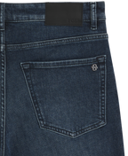 Jeans Boss de ajuste afunilado em ganga elástica confortável