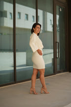 Saia de malha justa de comprimento médio Fracomina