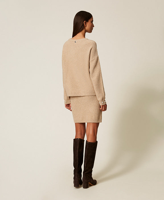 Saia de malha TWINSET ACTITUDE