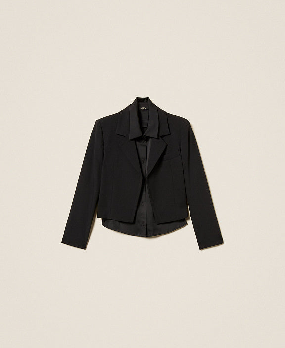 Blazer cropped TWINSET ACTITUDE
