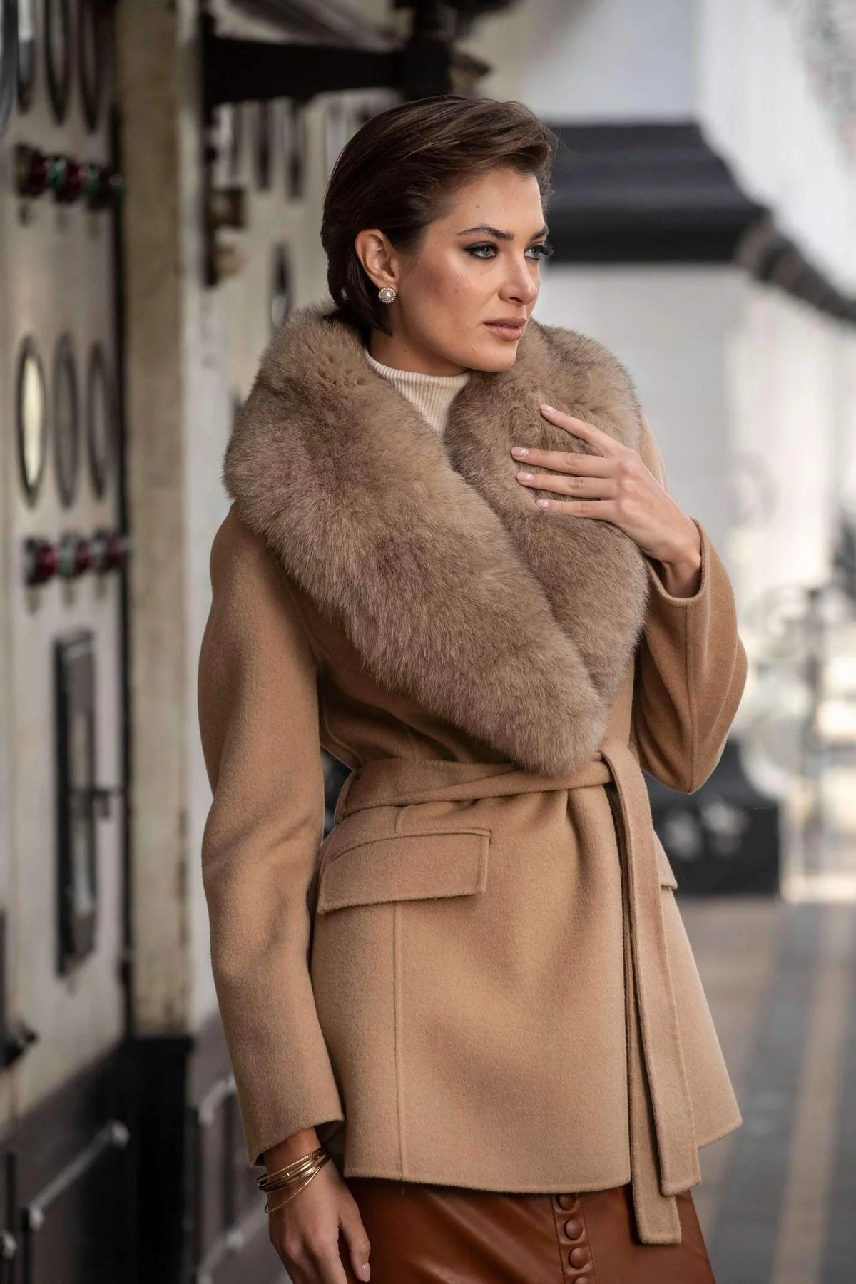 Casaco fazenda de lã LocoLuxo