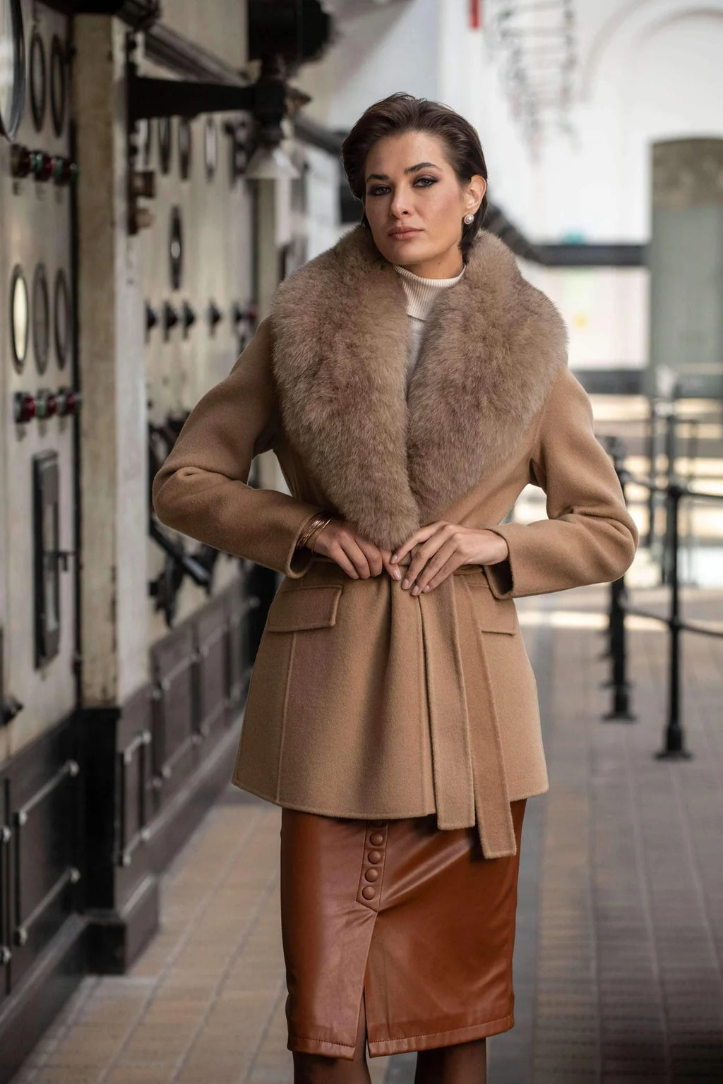 Casaco fazenda de lã LocoLuxo