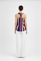 Top com riscas degradê TWINSET