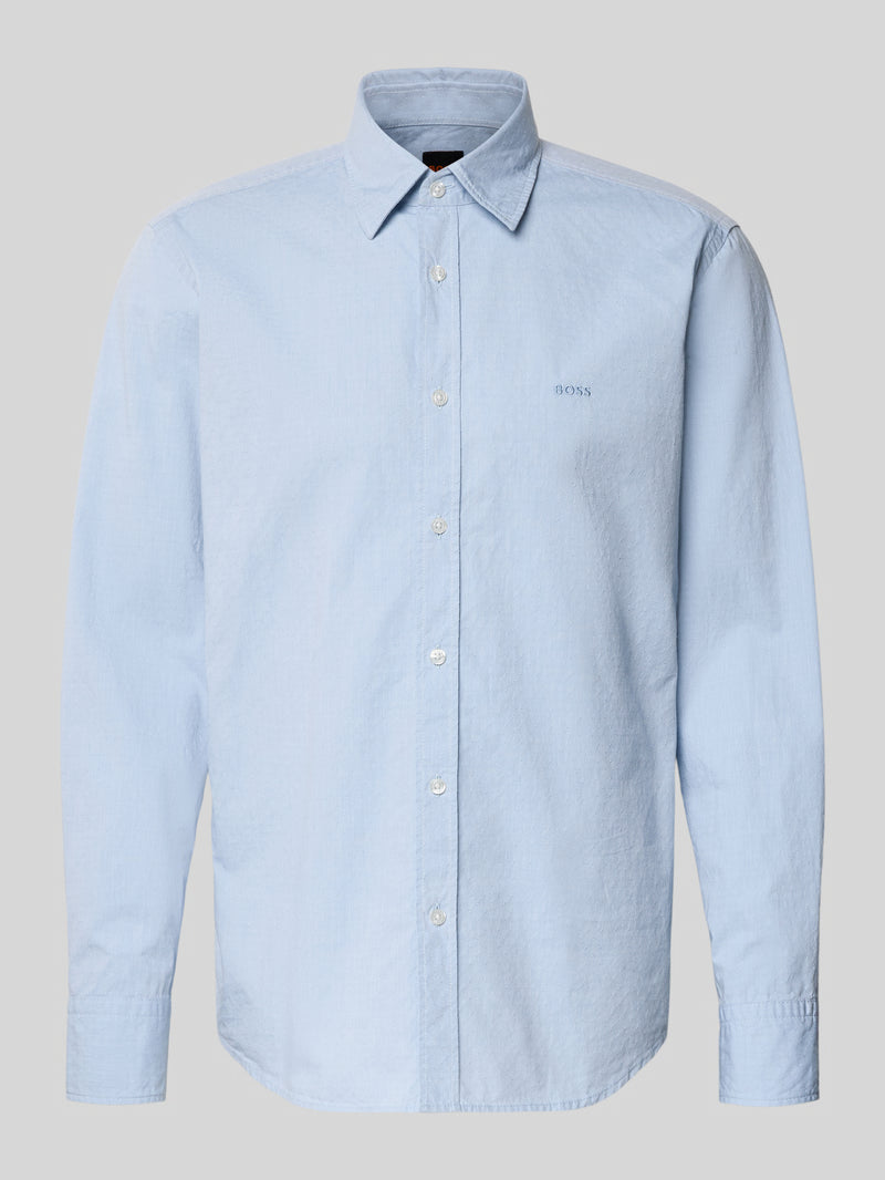 Camisa com padrão discreto BOSS