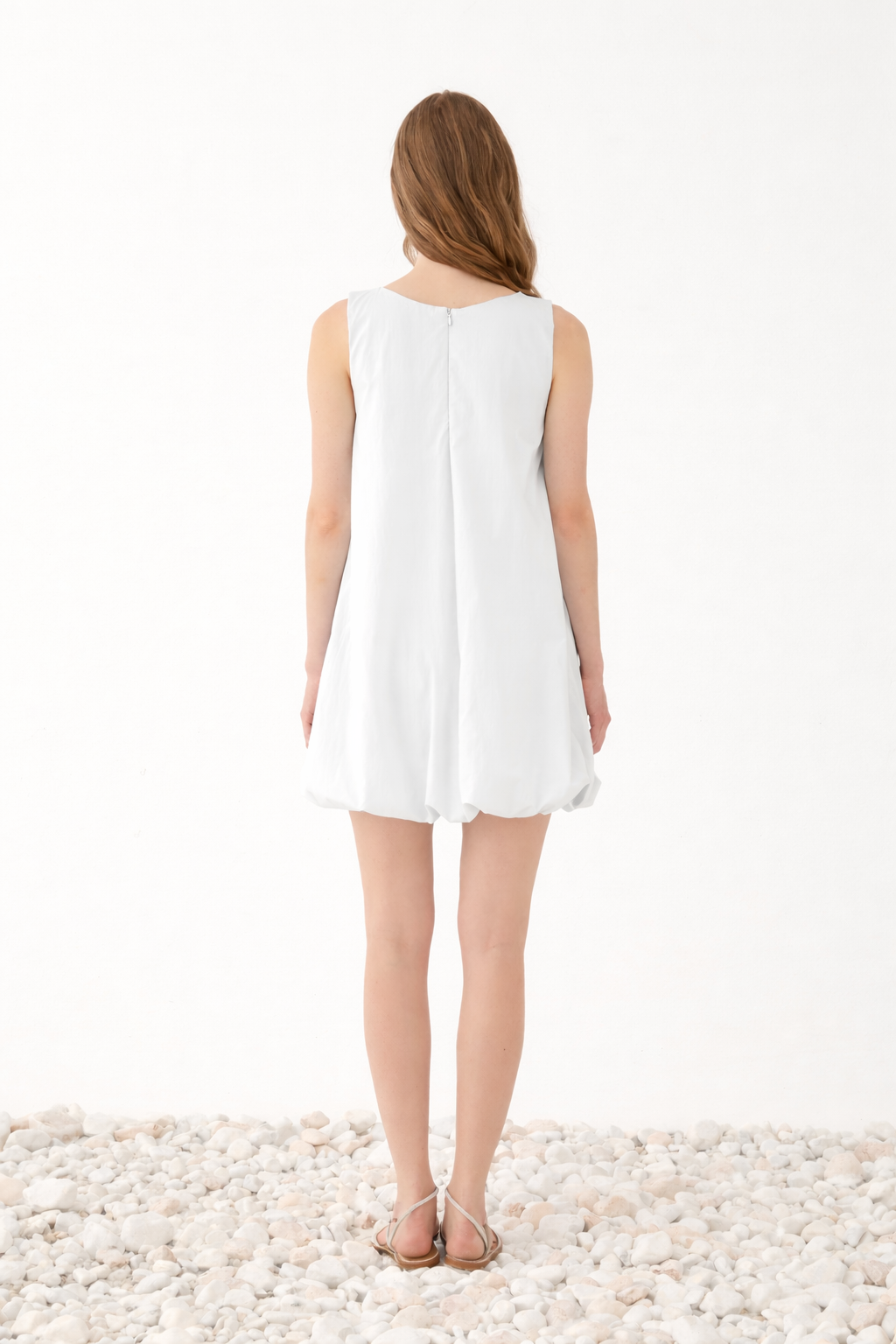 Vestido curto balão ELEH