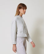 Casaco chanel com franjas TWINSET ACTITUDE