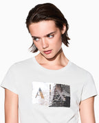 T-shirt de corte justo Armani Exchange