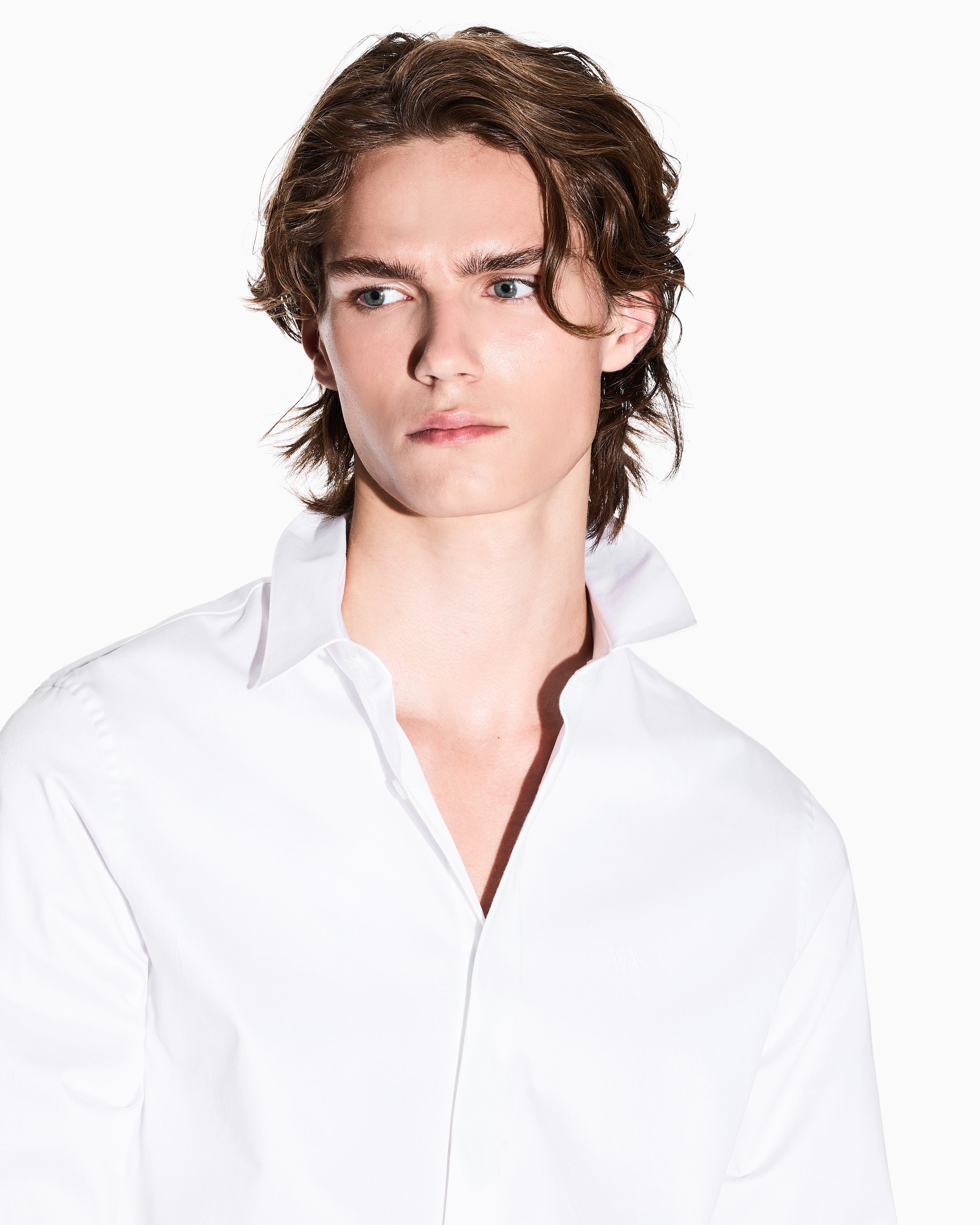 Camisa de corte justo Armani Exchange