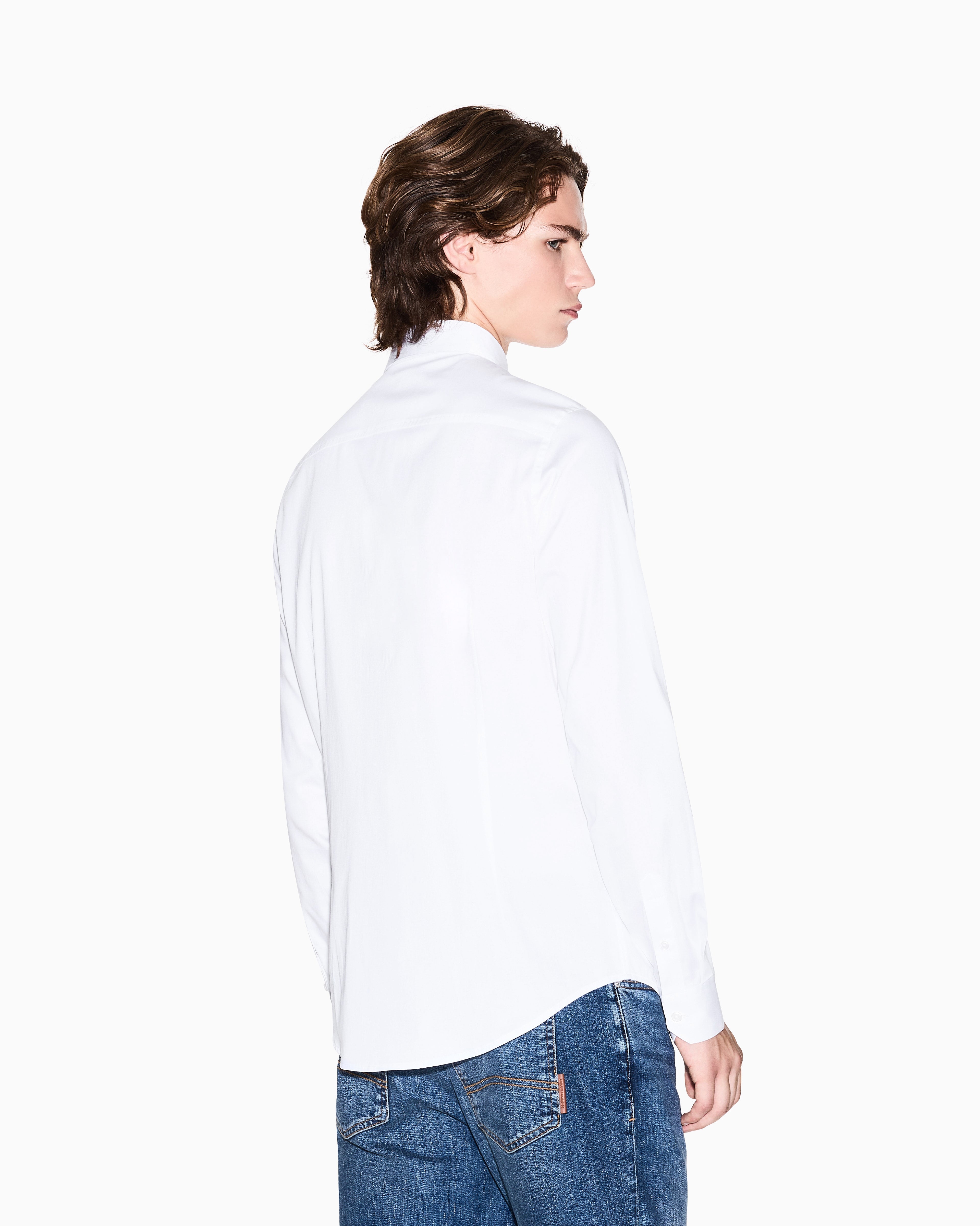 Camisa de corte justo Armani Exchange