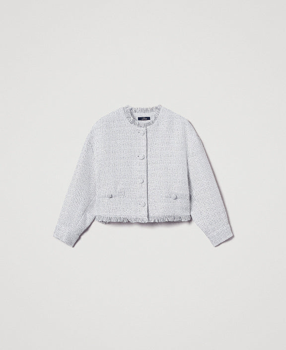 Casaco chanel com franjas TWINSET ACTITUDE