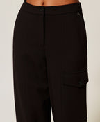 Pantalona com bolso lateral TWINSET ACTITUDE