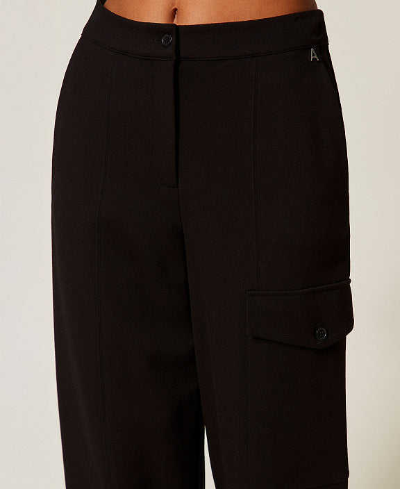 Pantalona com bolso lateral TWINSET ACTITUDE