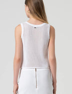 Top com flor decorativa FRACOMINA