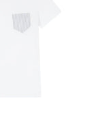 T-shirt aplicação de bolso Armani Exchange