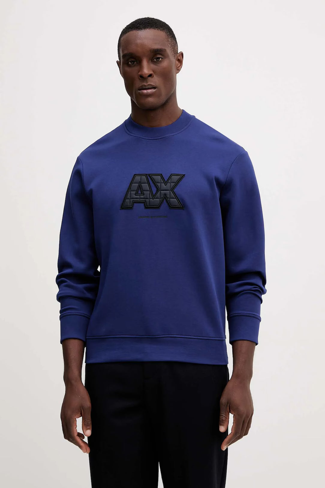Sweatshirt com logotipo maxi Armani Exchange