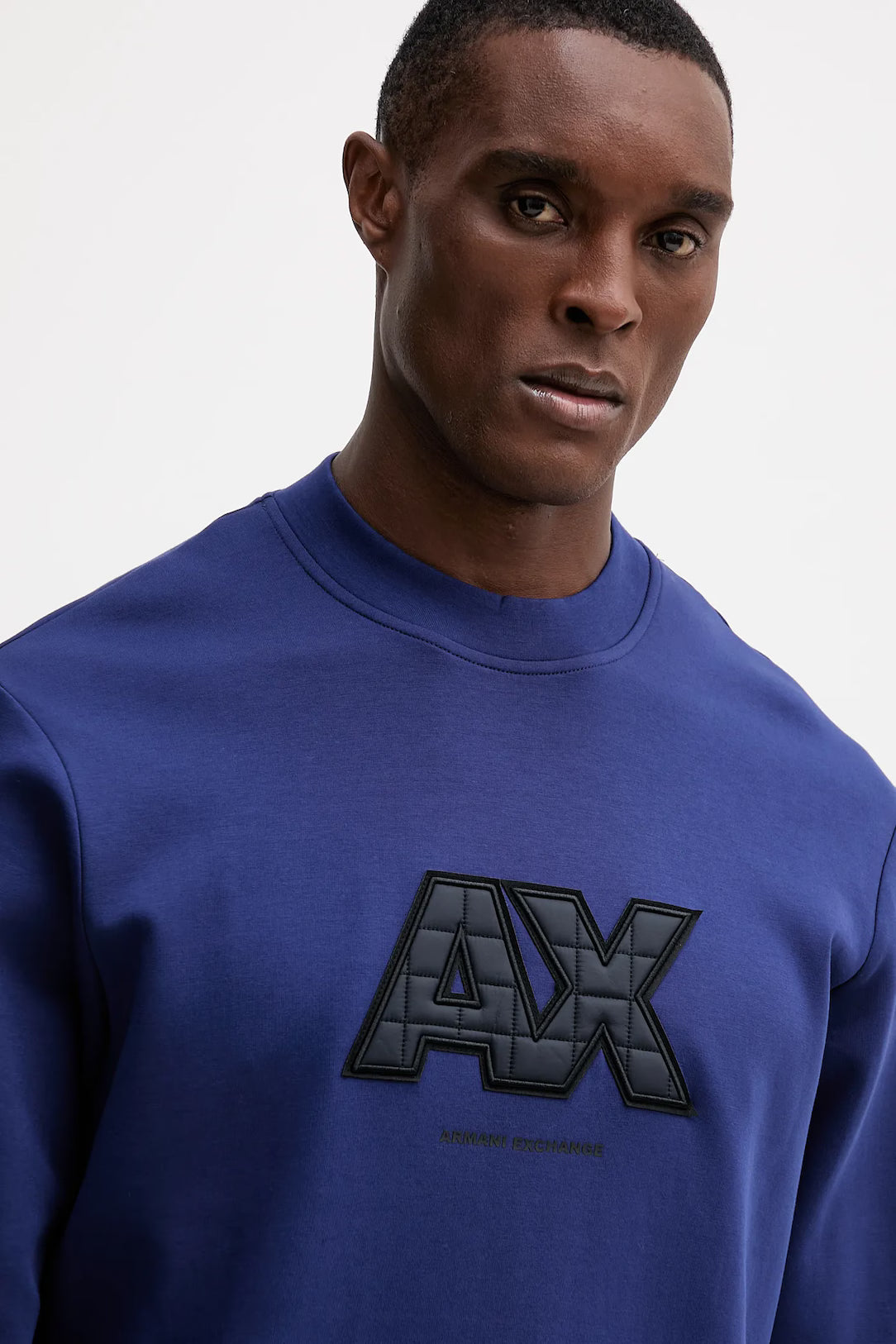 Sweatshirt com logotipo maxi Armani Exchange