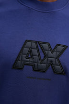 Sweatshirt com logotipo maxi Armani Exchange