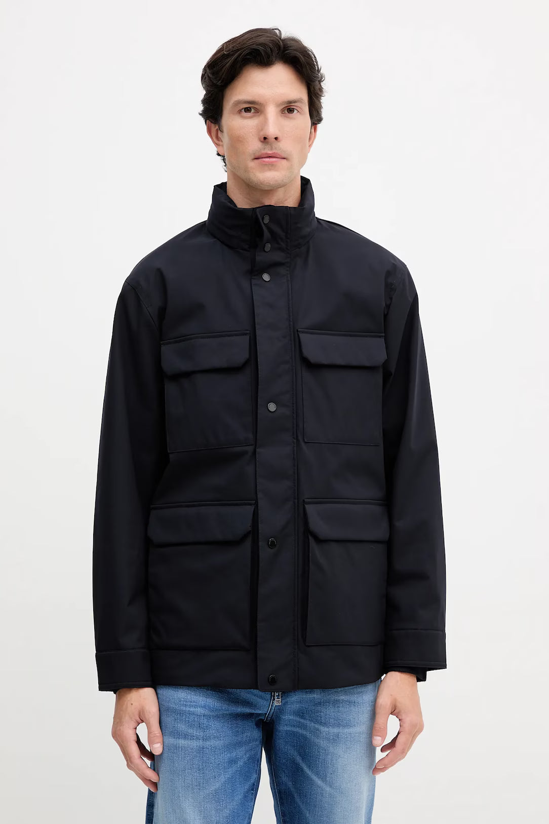 Casaco detalhe bolsos frontais Armani Exchange