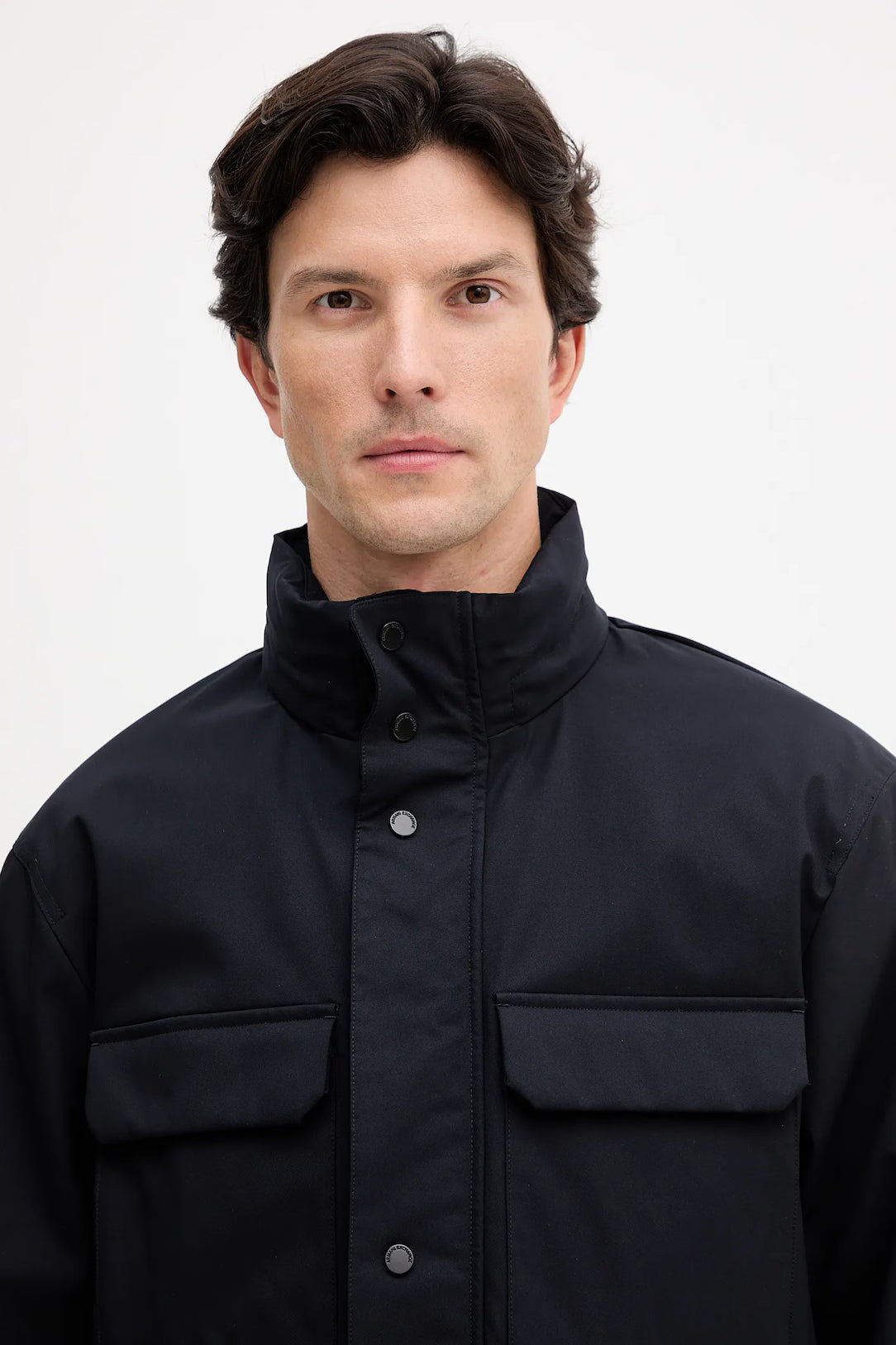 Casaco detalhe bolsos frontais Armani Exchange