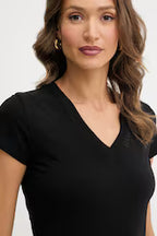 T-shirt básica com logo Armani Exchange