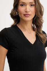 T-shirt básica com logo Armani Exchange