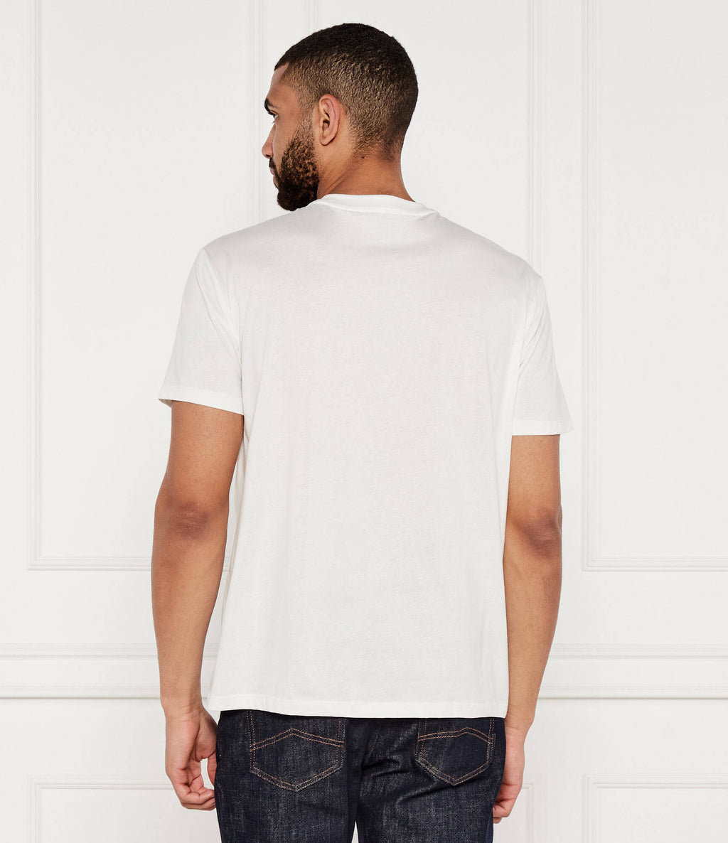 T-shirt básica de corte regular Armani Exchange - vista costas