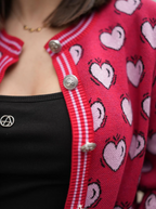 Cardigan corações SCOTCH&SODA