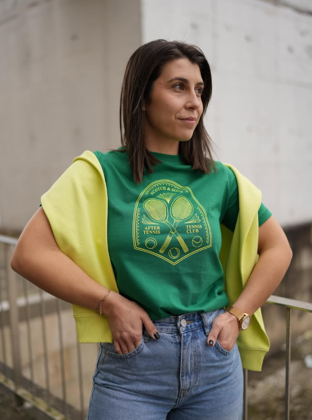 T-shirt estampa de ténis SCOTCH&SODA