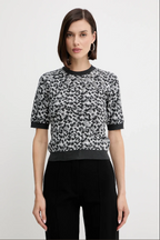 Camisola de malha padrão TWINSET ACTITUDE