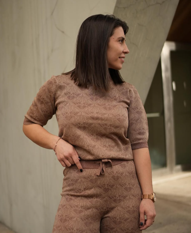 Camisola de malha com monograma SCOTCH&SODA