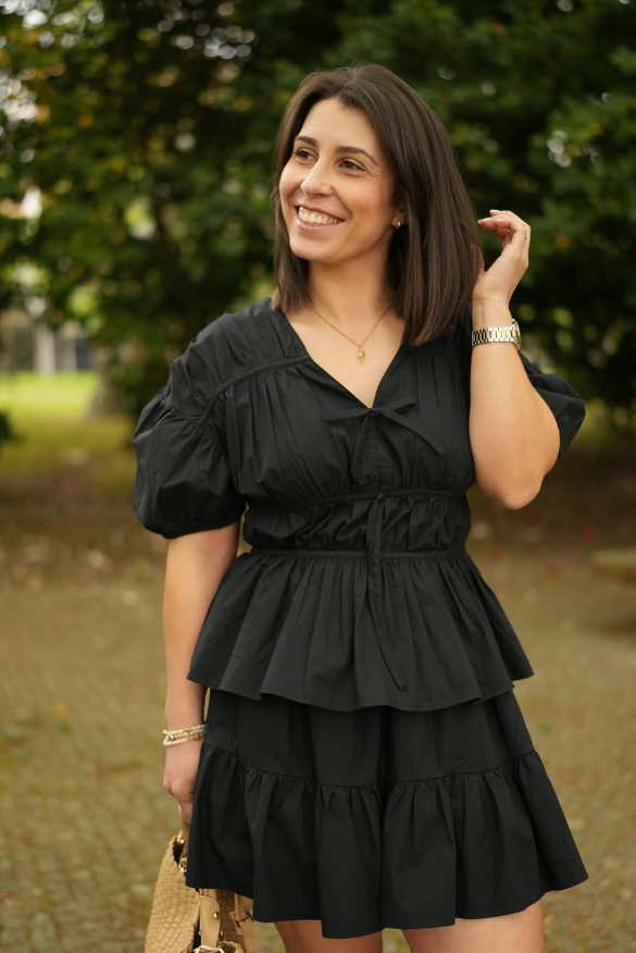 Mini-saia franzida SCOTCH&SODA