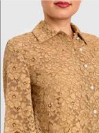 Camisa de renda floral TWINSET