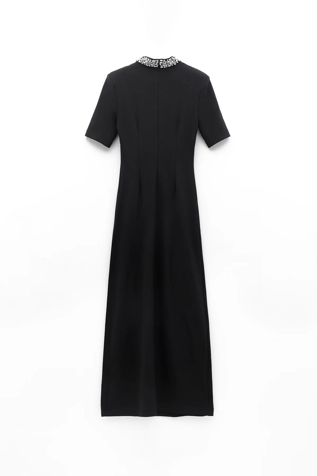 Vestido gola com brilhantes ELEH