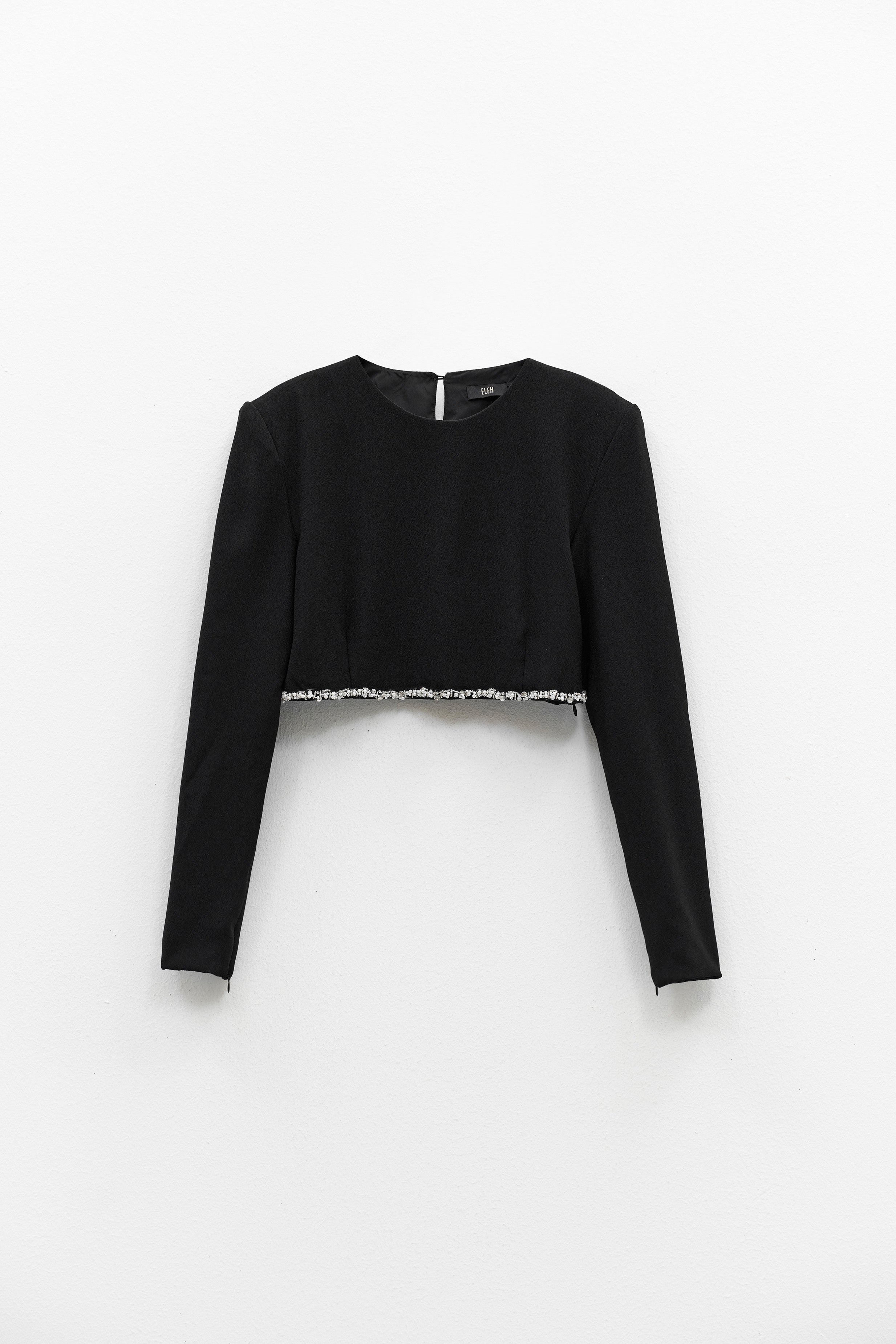 Camisola Croped brilhos Eleh